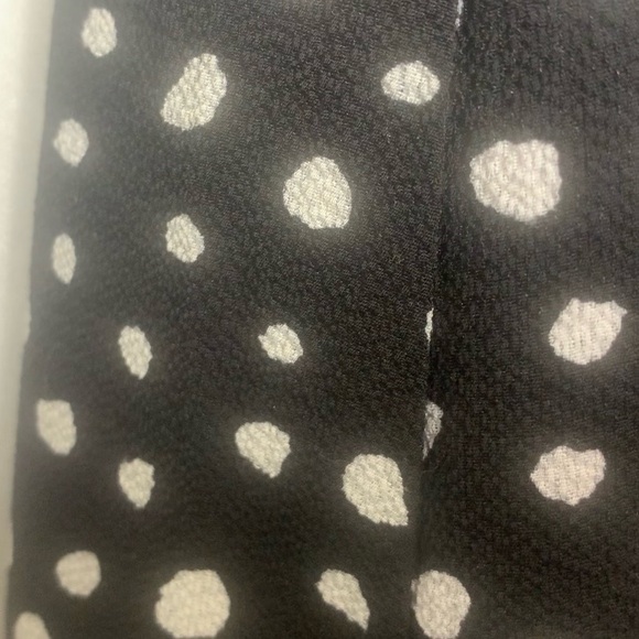 Brand New Max Studio Black and White polka dot wrap around dress - Picture 10 of 14
